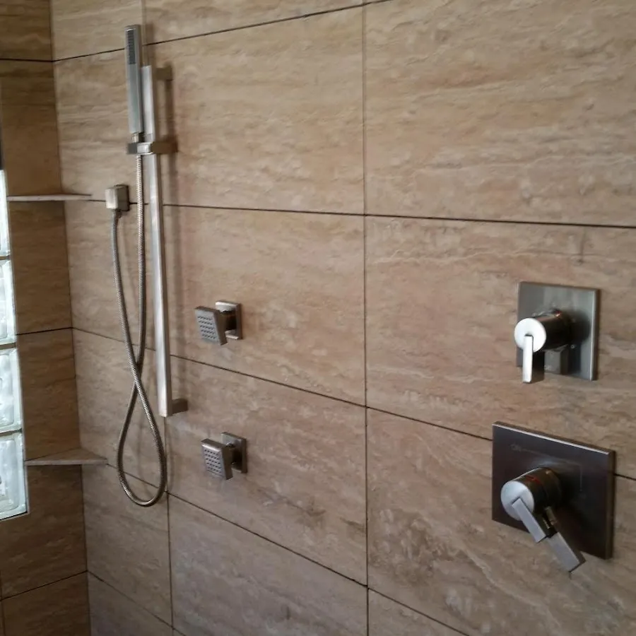Shower fixture installation for Water Heater Replacement in Muskegon Heights